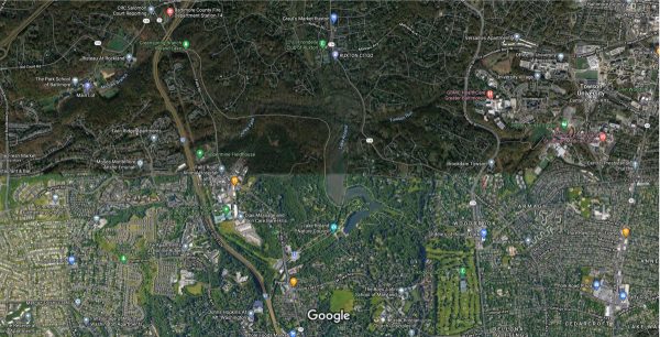 Lake Roland Google Maps
